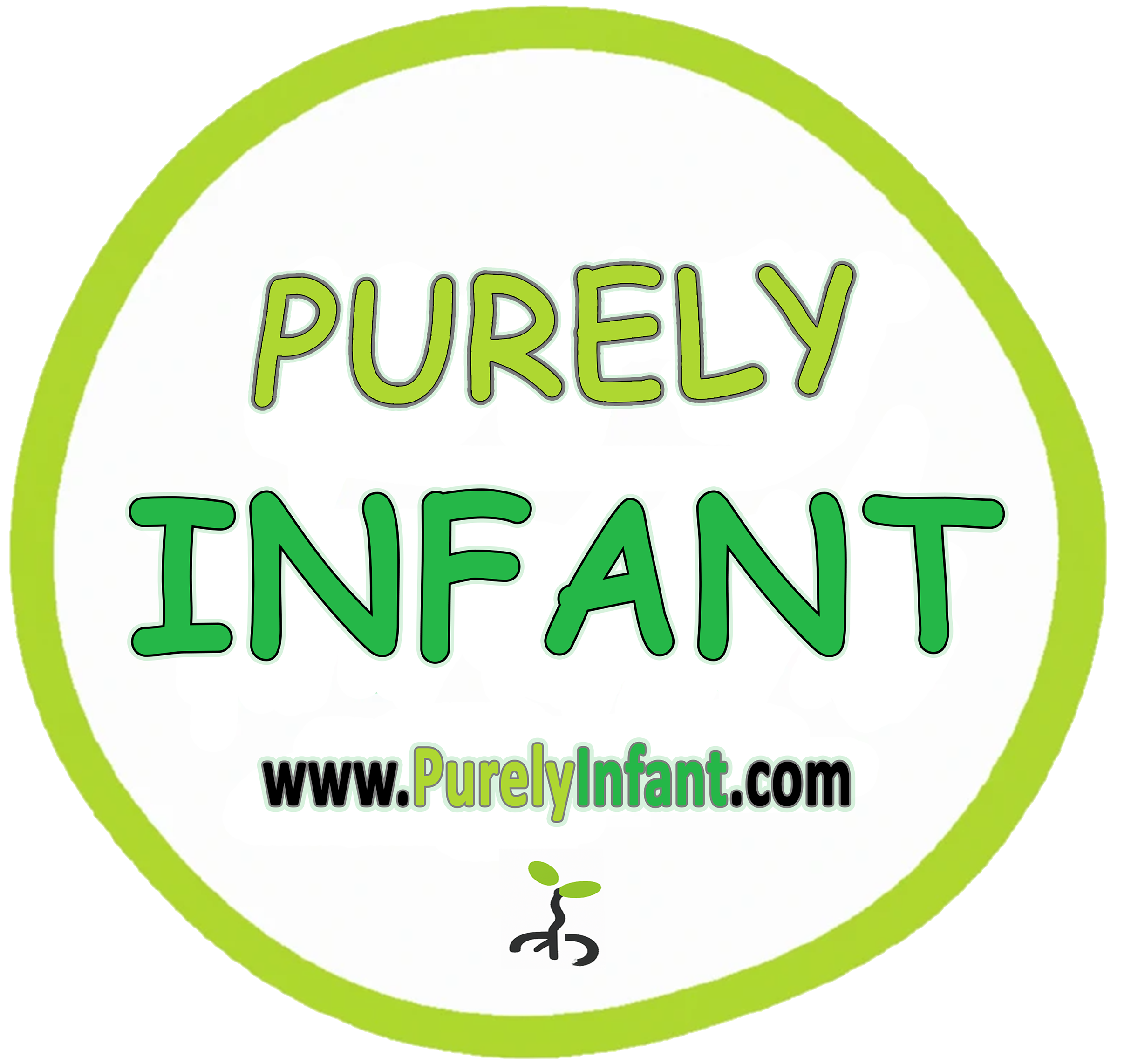 Organic Baby clothes, Non Toxic Baby toys, Healthier baby logo, Natural baby, chemical-free